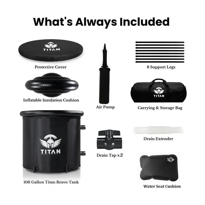 Titan Wellness Bravo Cold Plunge Tub