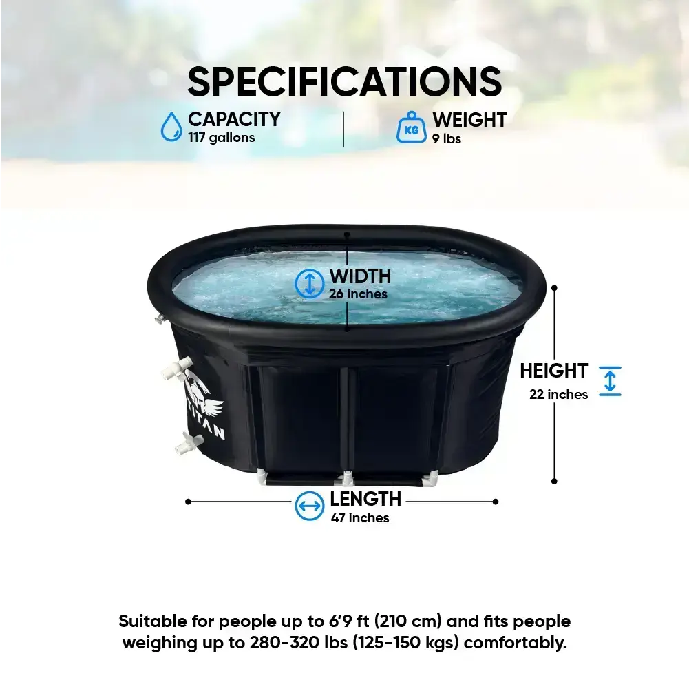 Complete Cold Plunge Starter Bundle — Best for starting an at-home cold exposure setup