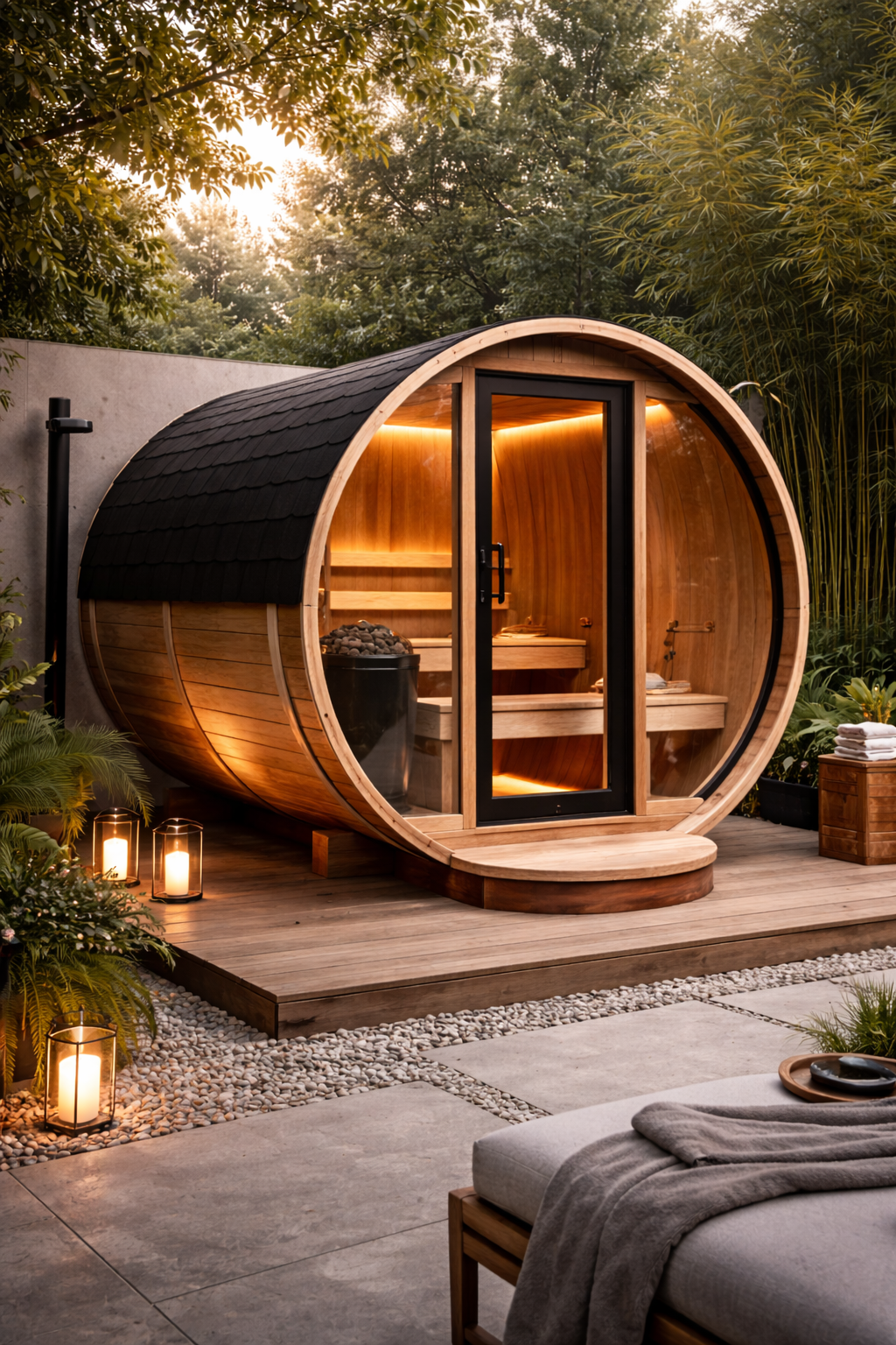 Barrel Sauna