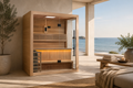 Golden Designs "Hanko" 2 Person Indoor Traditional Steam Sauna