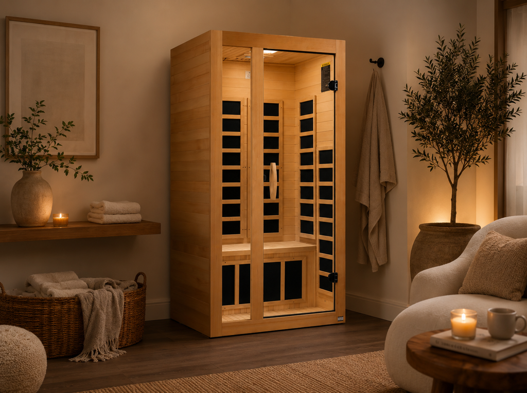 Dynamic "Gracia" 1-2 Person Low EMF FAR Infrared Sauna