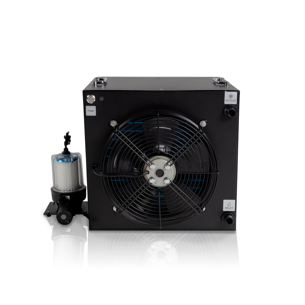 Titan Wellness® Universal Cold Plunge Chiller – Midnight Black