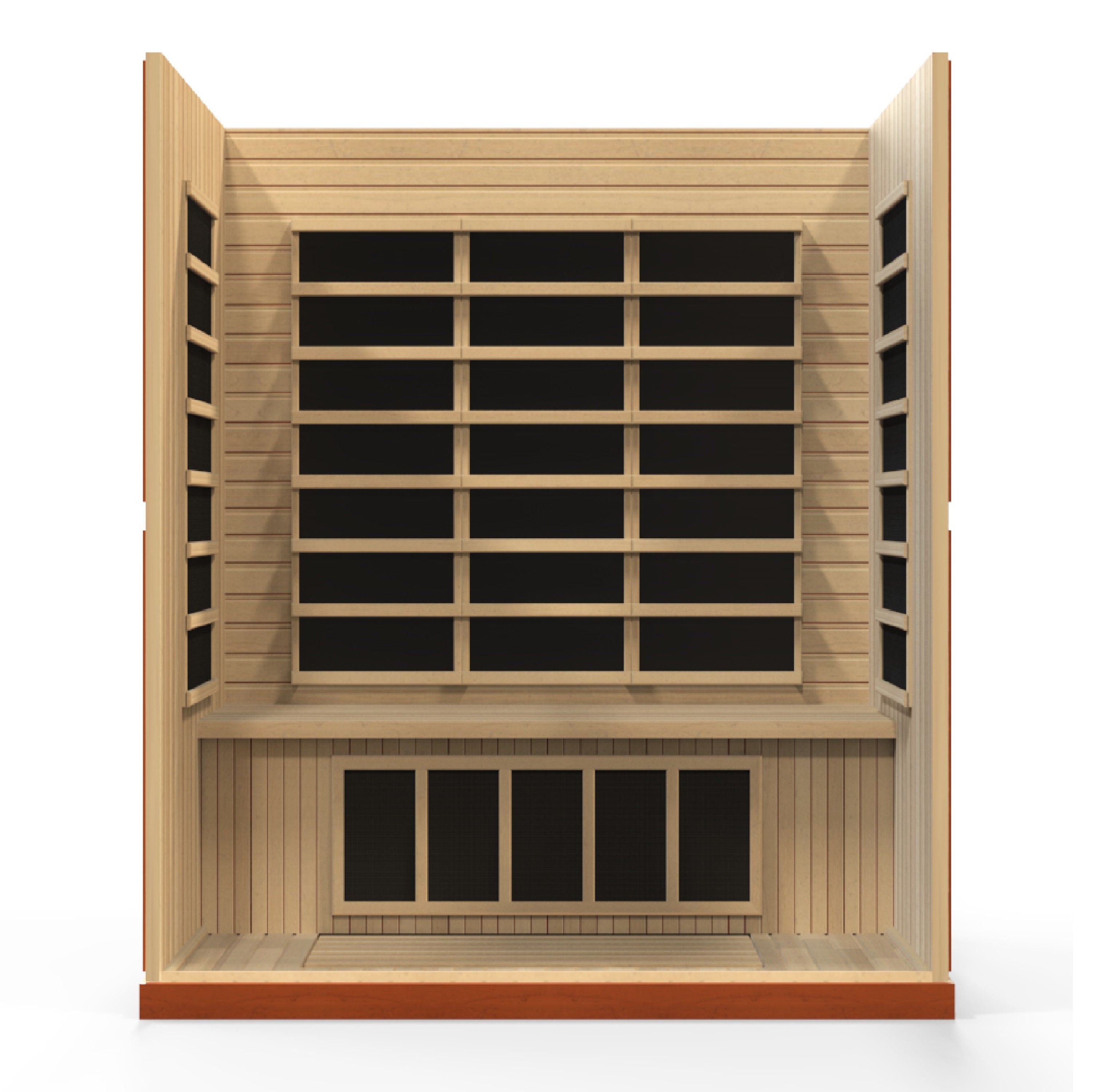 Dynamic "Bergamo" 4 Person Low EMF Far Infrared Sauna