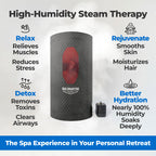 Titan Wellness® Duo Therapy Pro® — Best for infrared and steam wellness routines