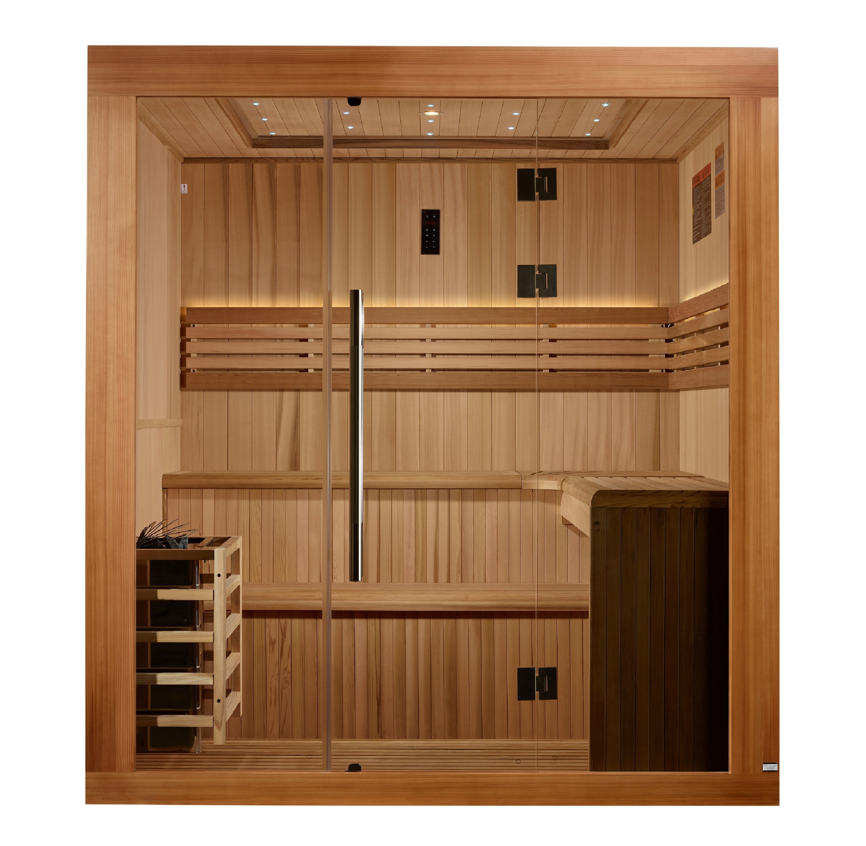 Golden Designs "Osla" 6 Person Indoor Traditional Steam Sauna