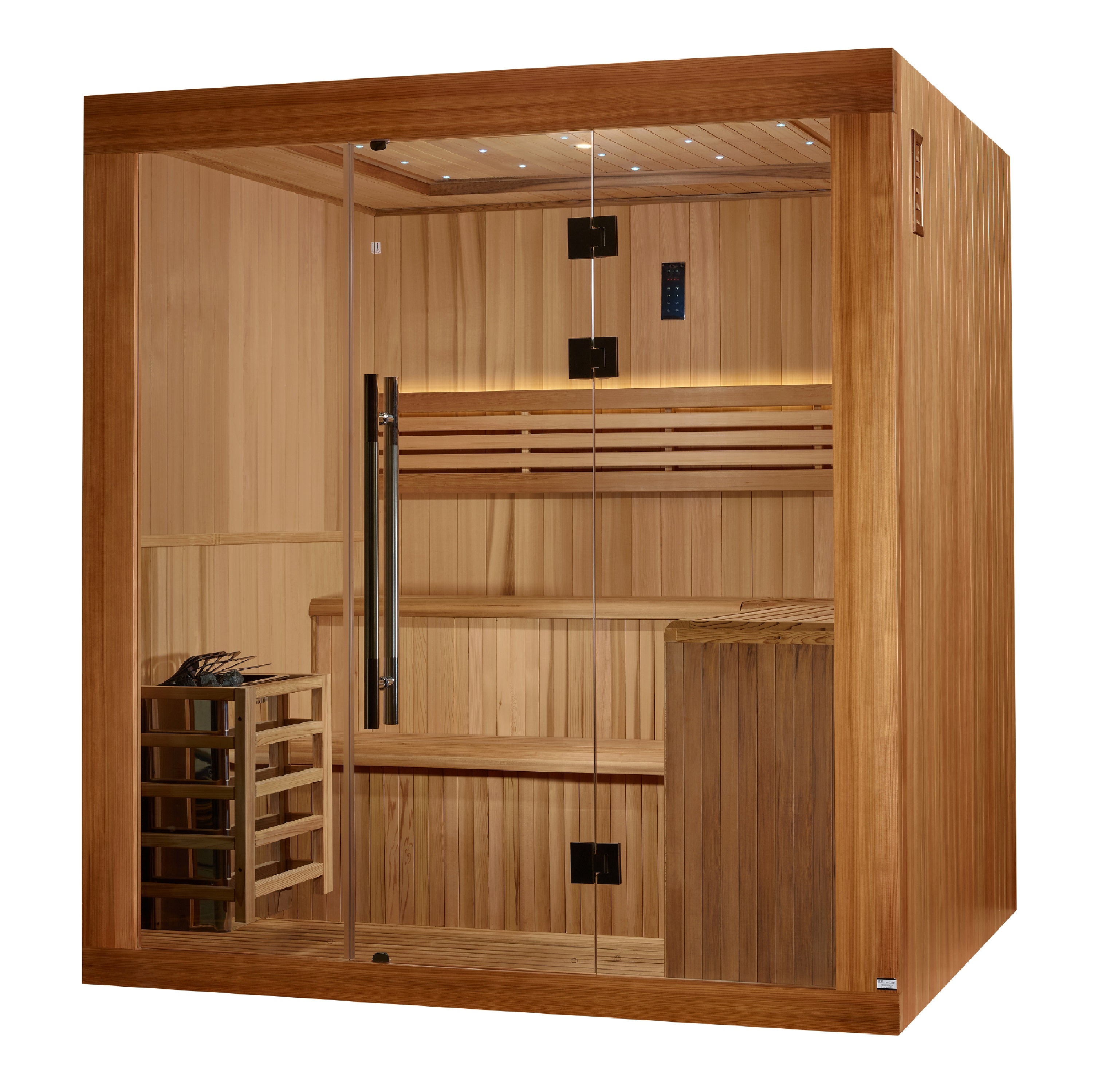Golden Designs "Osla" 6 Person Indoor Traditional Steam Sauna