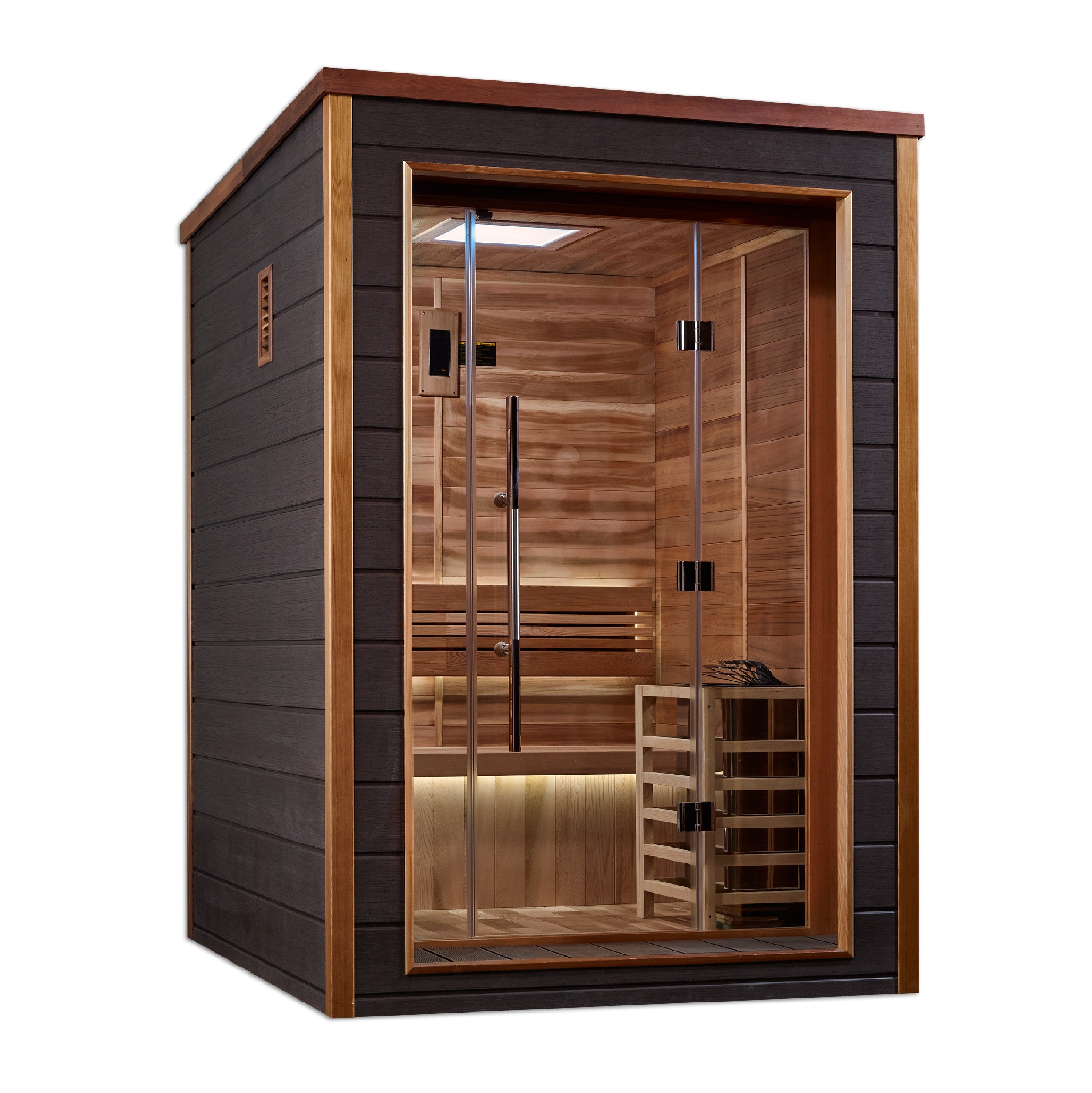 Golden Designs "Narvik" 2 Person Outdoor Traditional Steam Sauna