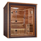 Golden Designs "Drammen" 3-4 Person Outdoor Traditional Steam Sauna