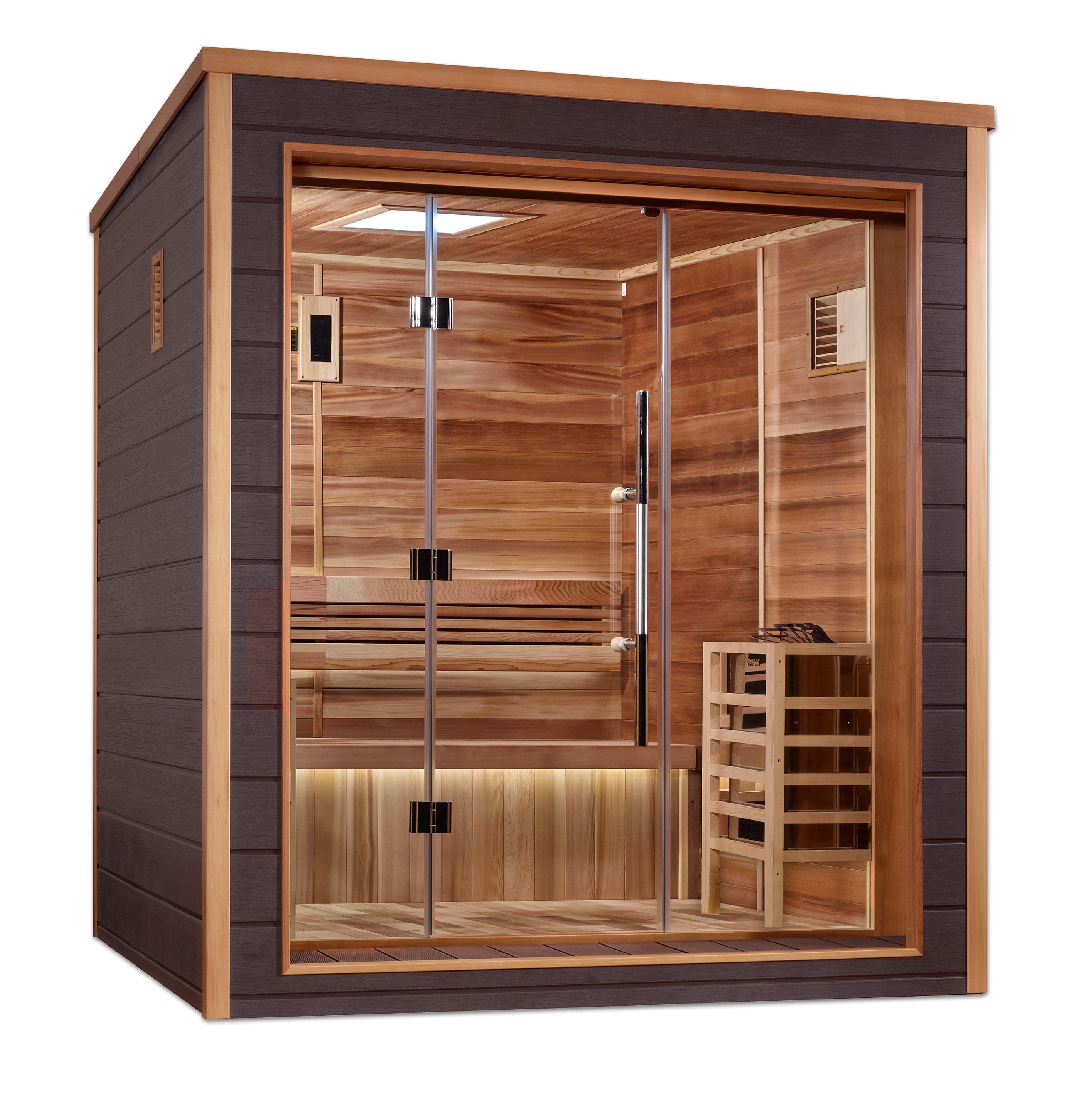 Golden Designs "Drammen" 3-4 Person Outdoor Traditional Steam Sauna