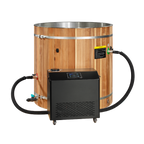 Dynamic Cold Therapy® Pacific Cedar Barrel Cold Plunge Tub